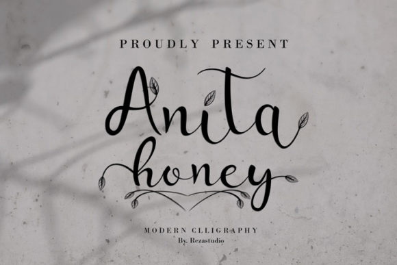 Anita Honey: A Playful Handwritten Font for Web Design