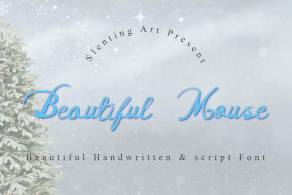 Beautiful Mouse: A Handwritten Font for Makers