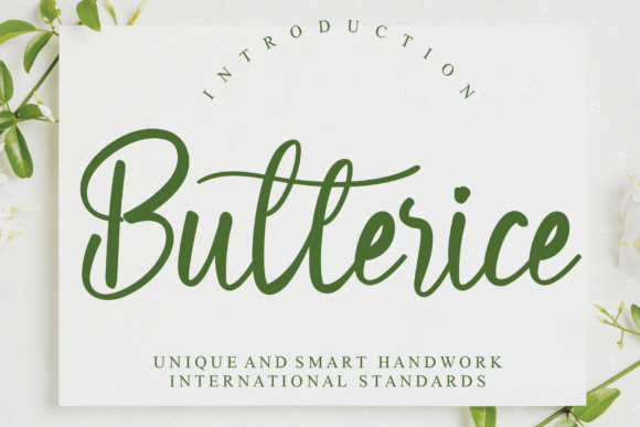 Butterice Font: Elevate Your Brand Identity