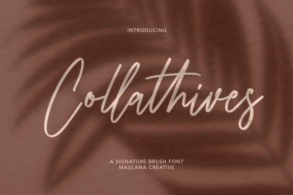 Collathives: The Perfect Handwritten Font for Crafters