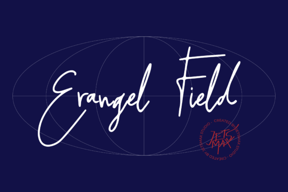 Erangel Field: A Handwritten Font for Polished Brands