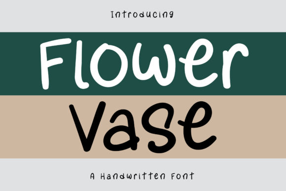 Flower Vase Font: Elevate Your Brand Identity