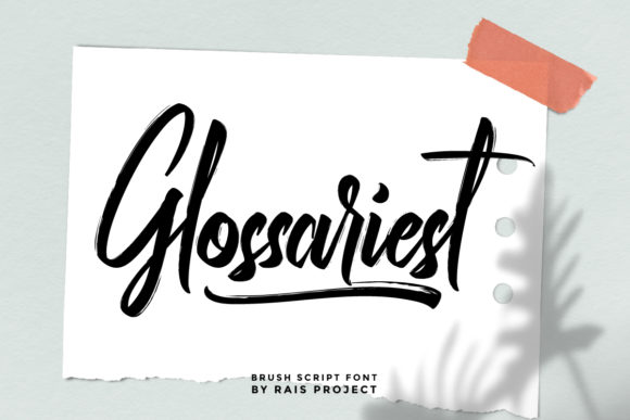 Glossariest Font Review for Web Designers
