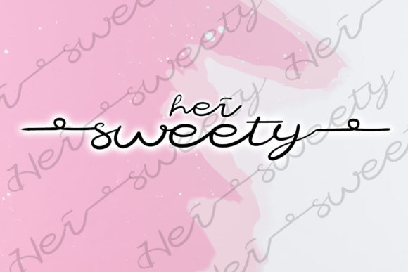 Hei Sweety: A Script Font for Polished Branding