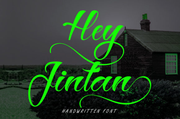 Hey Jintan: A Refined Script Font for Modern Brands