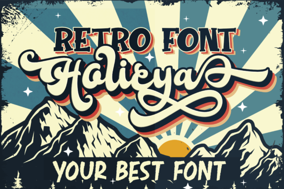 Holicya: A Bold Script Font for Clear Campaign Headlines