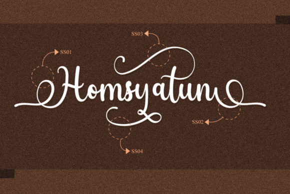 Homsyatun: A Timeless Handwritten Font for Branding