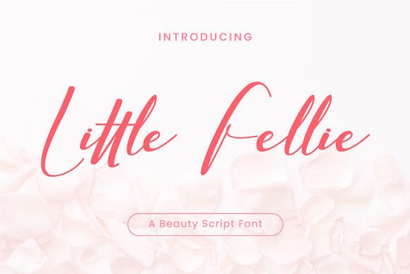 Little Fellie: A Handwritten Typeface for Editorial Design