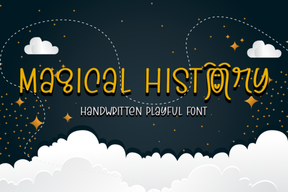 Magical History: A Playful Handwritten Font for Web Design