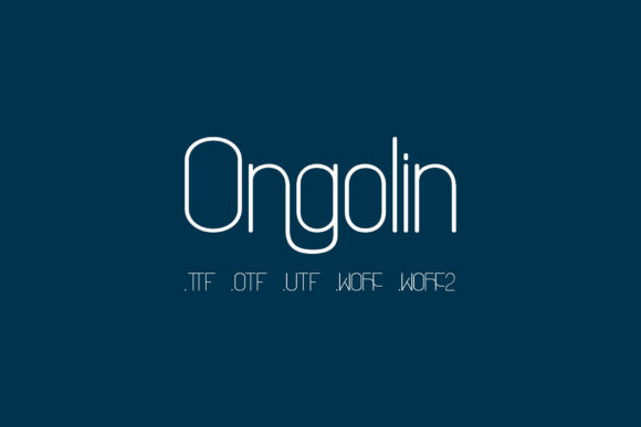 Ongolin: The Script Font That Elevates Digital Branding