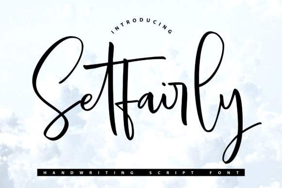 Setfairly: A Refined Script Typeface for Editorial Design