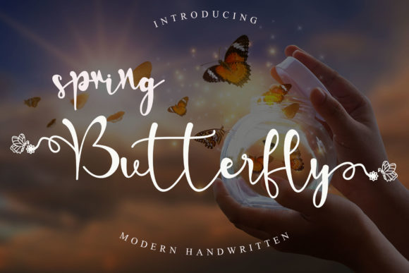 Spring Butterfly Font: A Brand Refresh Story