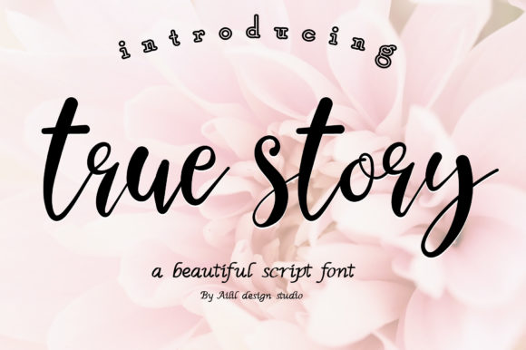 True Story Typeface for Small Business Branding