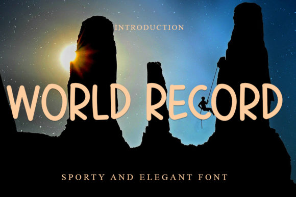 World Record Font: Clarity for Modern Campaigns